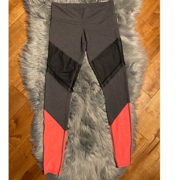 Alo Yoga Sheila Alosoft Colorblock Mid Rise Athletic Leggings Size Small - Picture 4 of 5